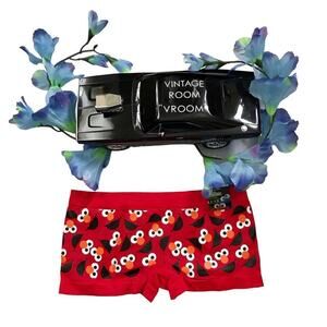 Sesame Street NWT Elmo Seamless Boyshort Panties Women Size L *See Description*